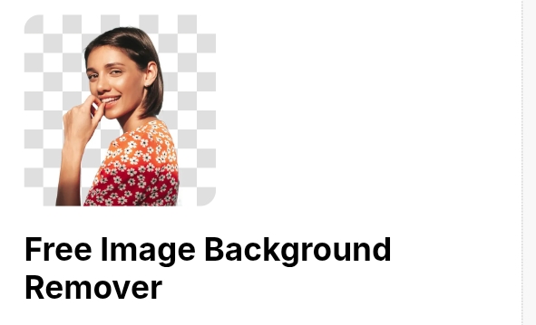 BG remover preview
